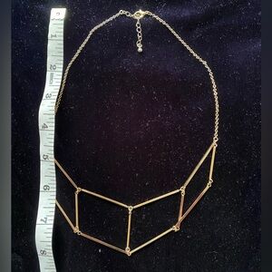 Geometric Gold Necklace